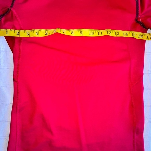 NWOT Unisex Medium Nike Pro Dri-Fit Combat Red Compression LS Performance Shirt - Picture 6 of 7